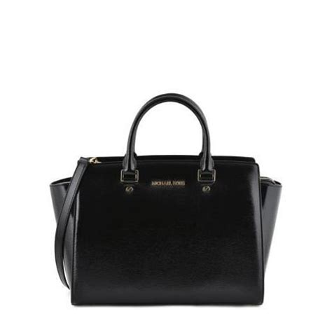 sac michael kors selma noir et blanc|Selma Medium Color.